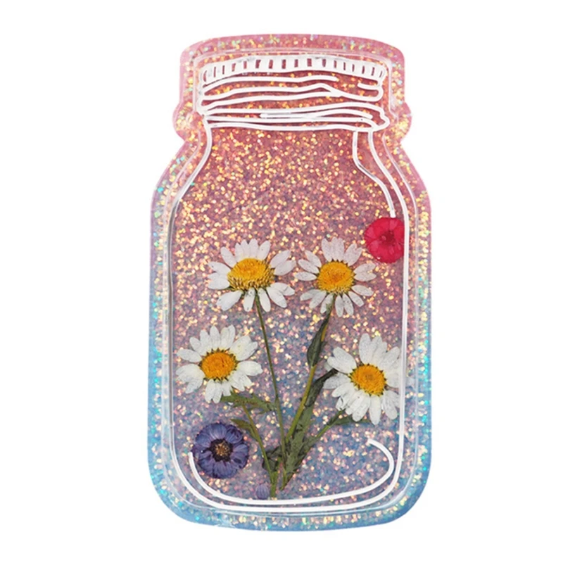 

Resin Mold Bottle Tray Mirror Silicone Mold Table Decoration DIY Epoxy Resin Crafts T21C