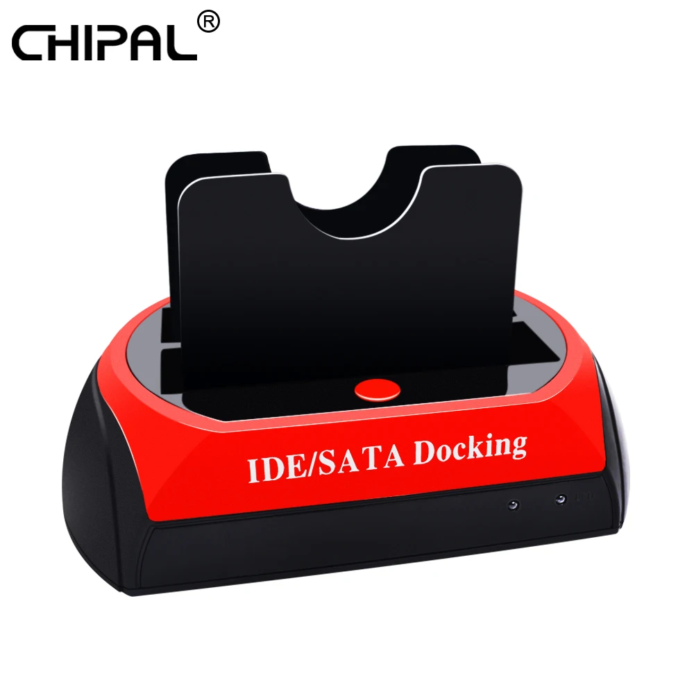 CHIPAL ВСЕ В ОДНОМ HDD док станция двойной SATA IDE к USB 2 0 HD 5 3 Внешний жесткий диск Корпус