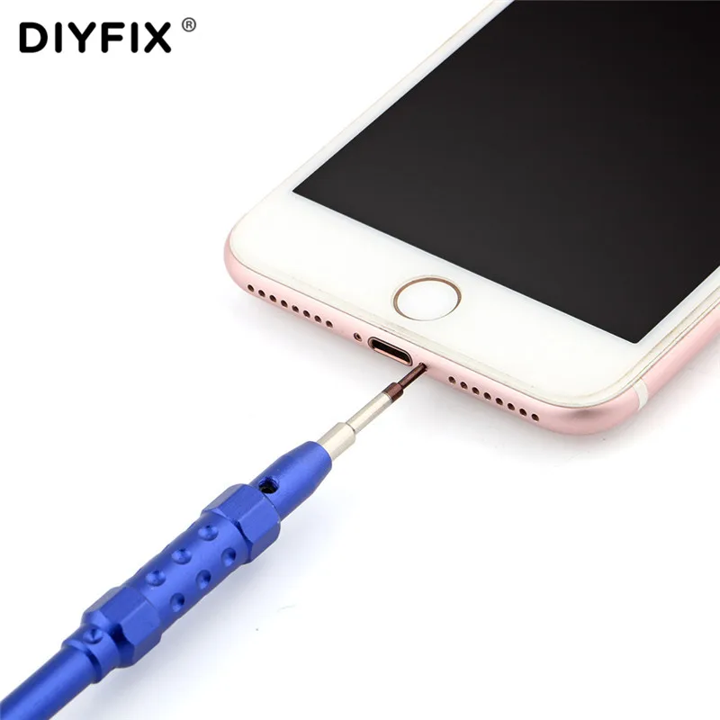 Прецизионная отвертка DIYFIX T2 5-точечная 0 8 для iPhone X 7 6S 6 ремонта разборки |