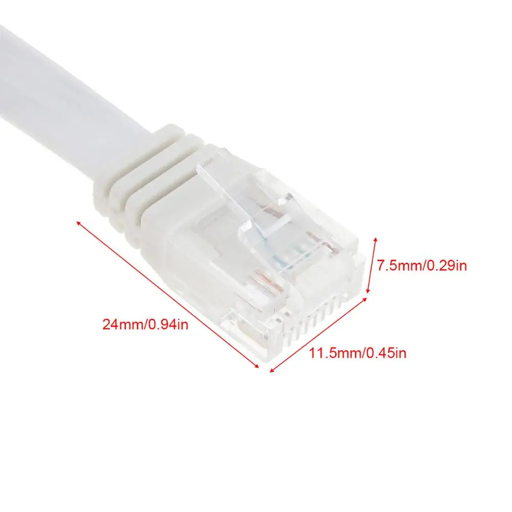 Сетевой кабель Ethernet CAT 6 1 м 2 3 RJ45 CAT6 8P8C плоский UTP патчкорд компьютерный для