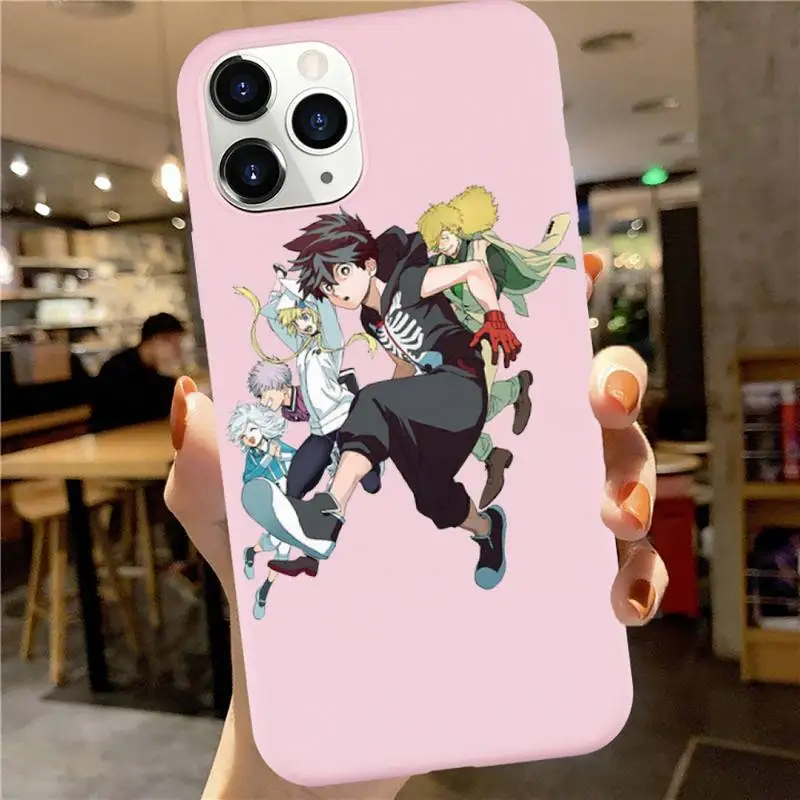 

kemono incidents Phone Case Pink Candy Color for iPhone 6 7 8 11 12 s mini pro X XS XR MAX Plus