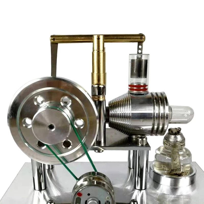 

Stirling Engine Kit, DIY Assembly Stirling Engine Generator Model Toy