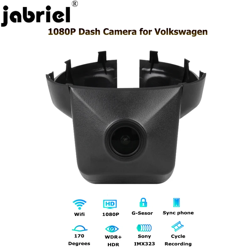 Автомобильная камера Jabriel 1080P скрытая 24 часовой Автомобильный видеорегистратор