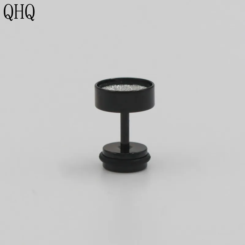 QHQ серьги-гвоздики круглые серьги модные аксессуары ювелирные изделия из