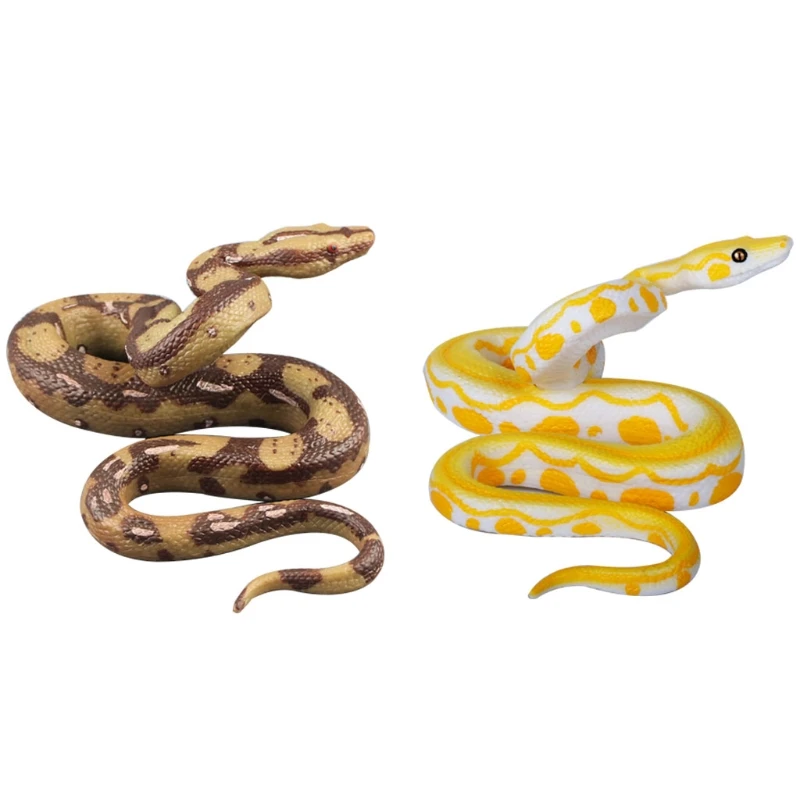 

1 Pc Children's Novelty Toys Tricky Funny Spoof Toys Soft Scary Fake Snake Horror Toy for Party Event Birthday Suprise