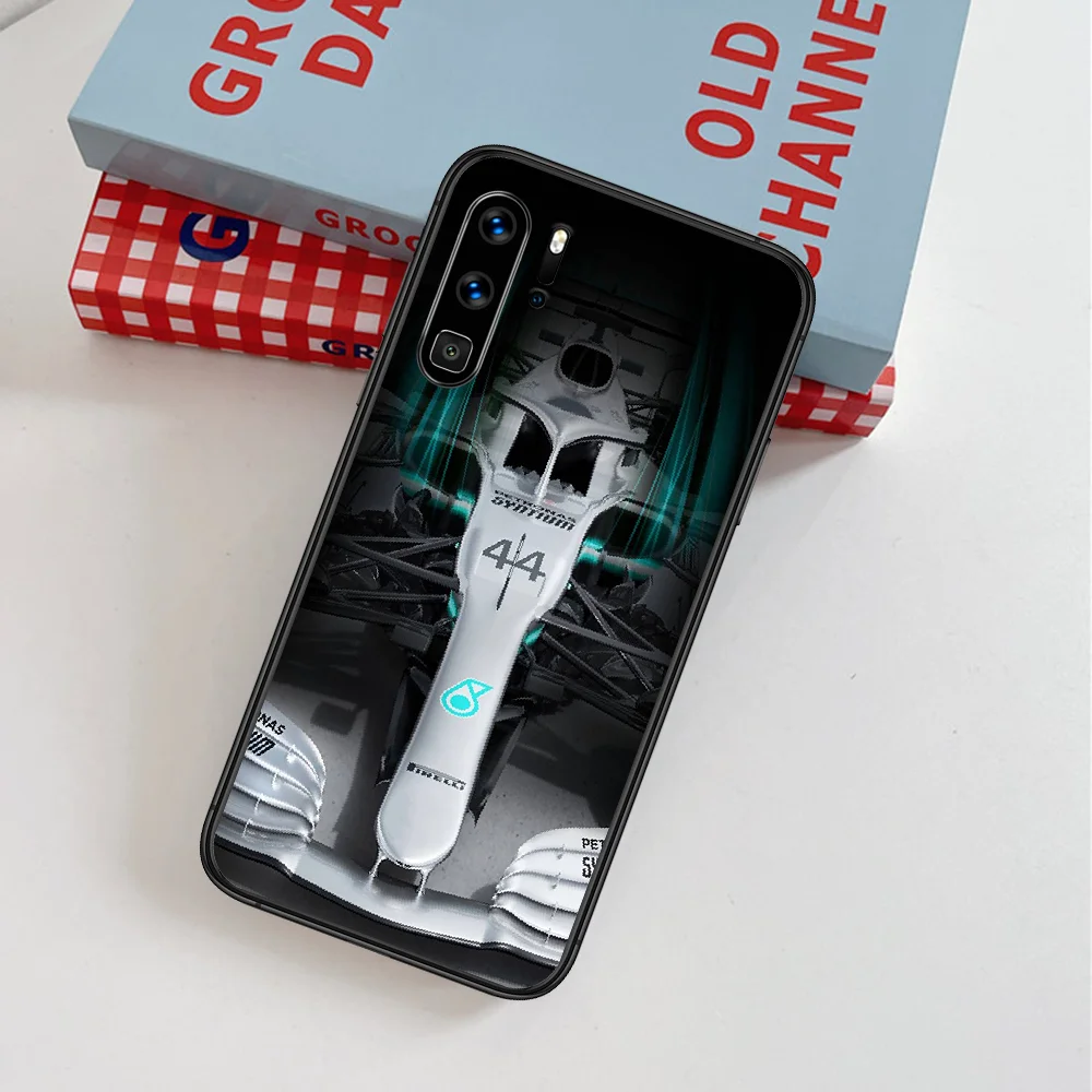 

lewis hamilton F1 44 Racing Phone Case For Huawei P Mate Smart 10 20 30 40 Lite Z 2019 Pro black Cover Trend Coque Soft Etui