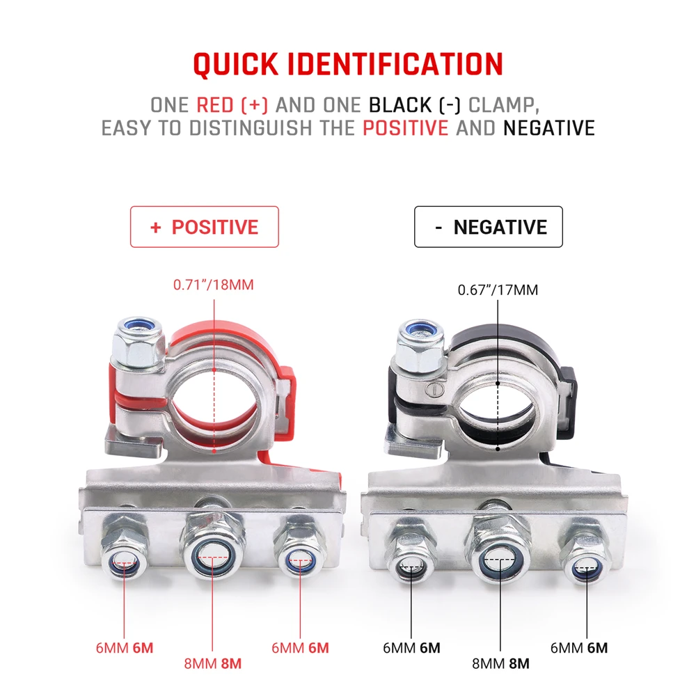 Экстракт 1 пара планшетов 12 В 24 автоматический разъем аккумуляторной клеммы