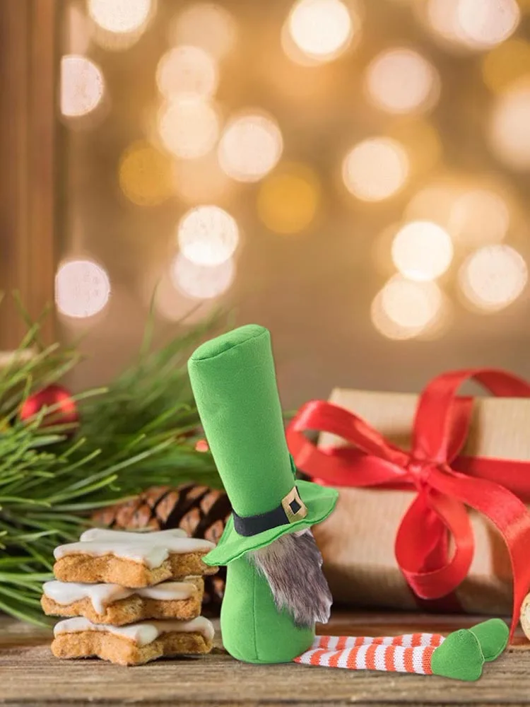 День Святого Патрика гном Безликий куклы ирландское плюшевое украшение вечерние