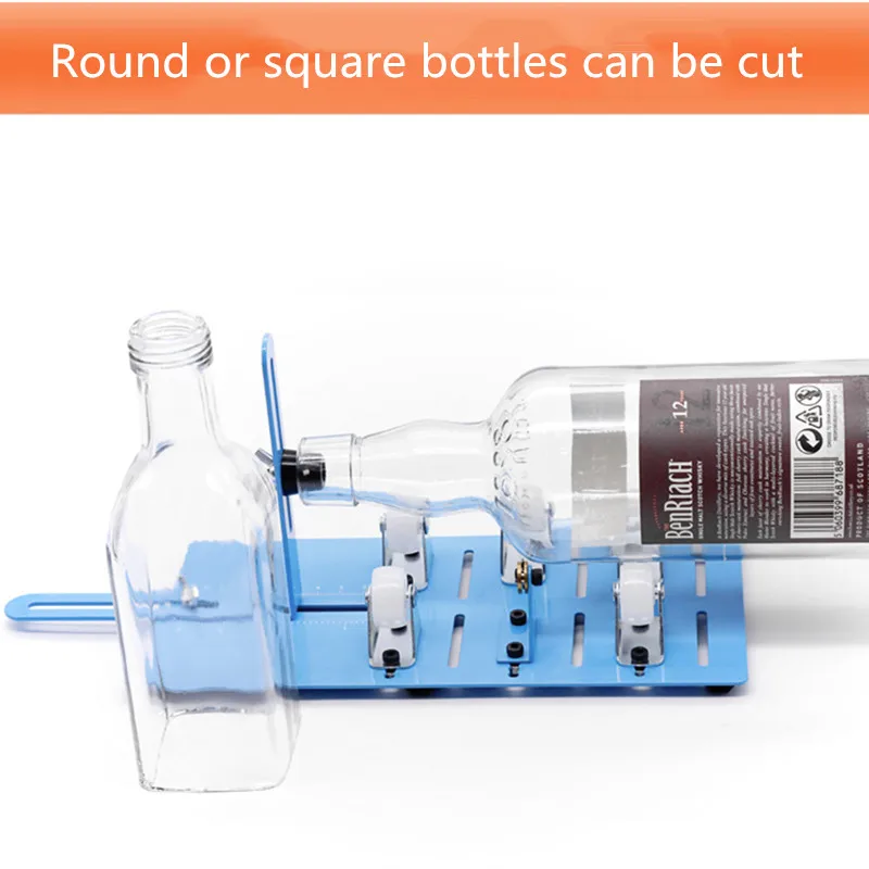 Glass Bottle Cutter Adjustable Sizes Metal Glass Bottle Cut Machine for Crafting Wine Bottles DIY Household Decorations Cutting