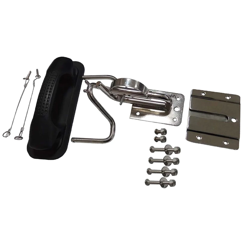 

Heavy Duty Snap Davit Kit Swim Platform Mount Accessories for Inflatable Pontoon Boat Dinghy