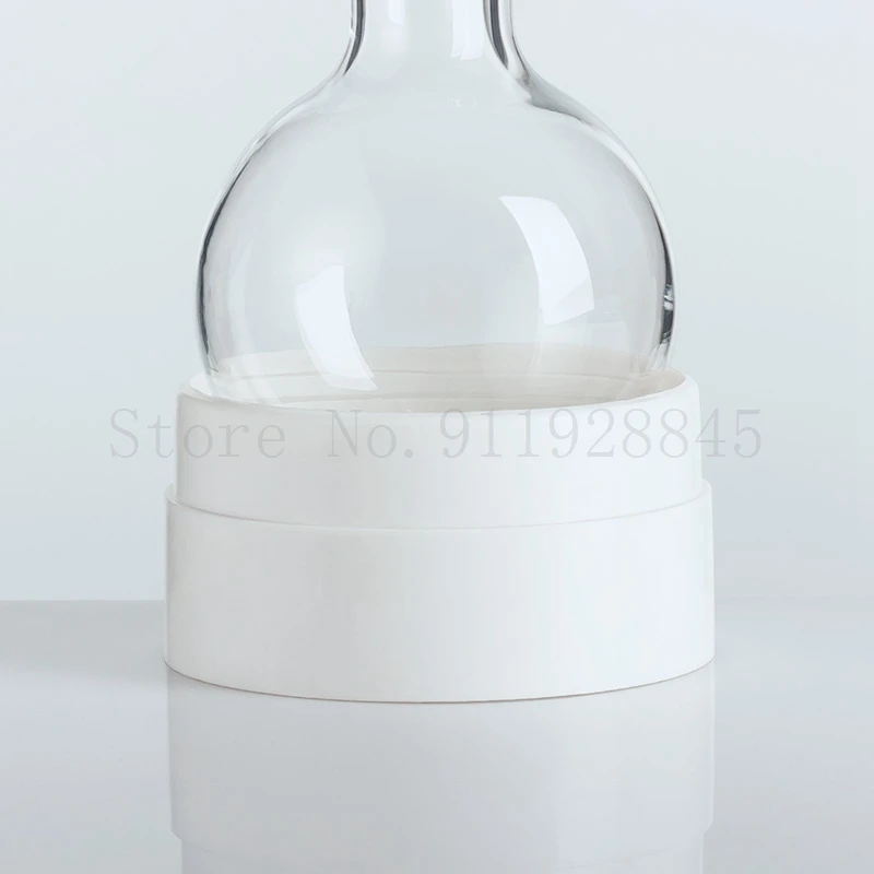 5 шт./лот лабораторный 90 мм 160 белый пластиковый держатель колбы круглый нижний -