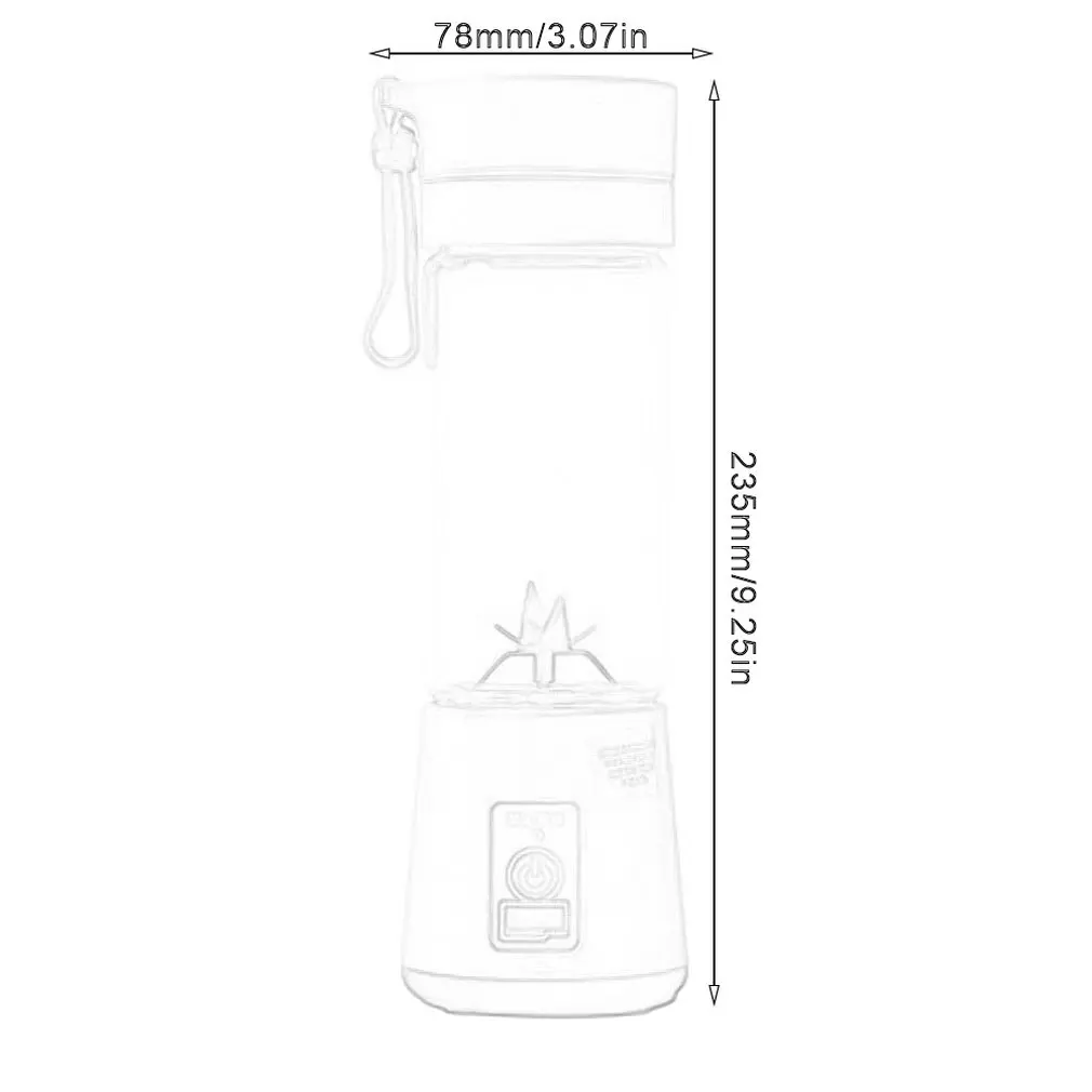 Портативная Бытовая мини-соковыжималка электрическая соковыжималка