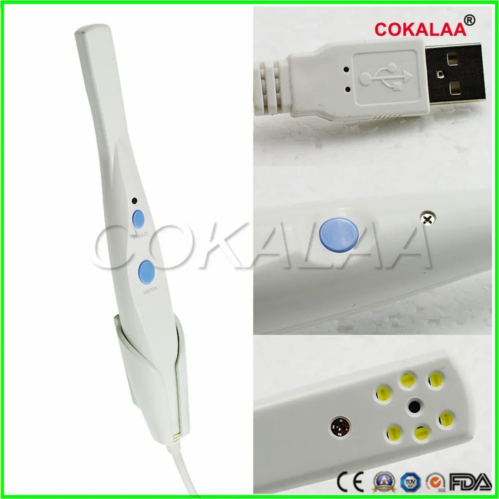 Высококачественная внутриоральная камера HK790 5 0 мегапикселей USB 6-светодиодный