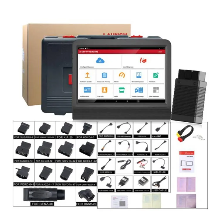 

Оригинальный L-aunch X431 V + HD3 Wifi/Blue-tooth для тяжелых грузовиков, диагностический инструмент, бесплатное обновление онлайн