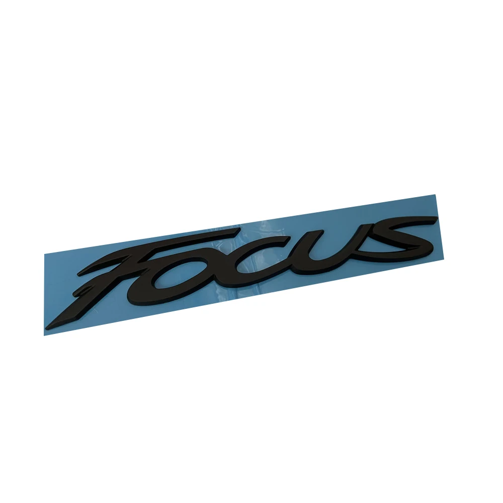 

Black FOCUS Trunk Sticker for Ford FOCUS Car Styling Car Rear Tail Stickers Decals Ford Accessories