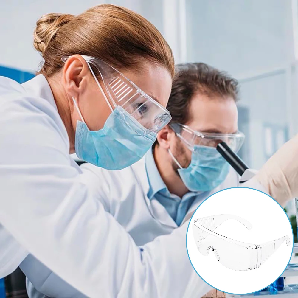 Защитные очки с широким видением ветрозащитные ударопрочные защитные для