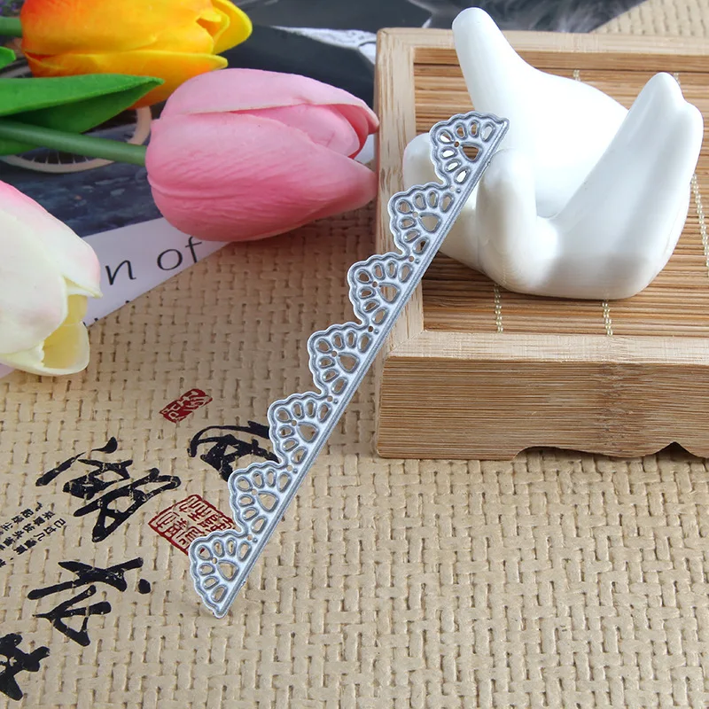 Металлические режущие штампы квадратные сердечки для скрапбукинга тиснение