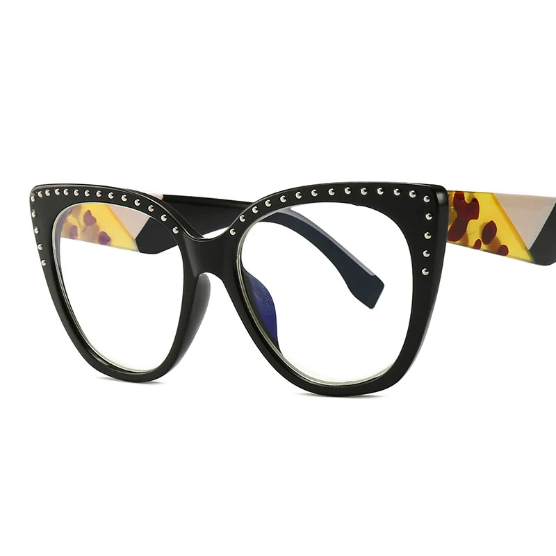 Солнцезащитные очки кошачий глаз женские роскошные модные брендовые