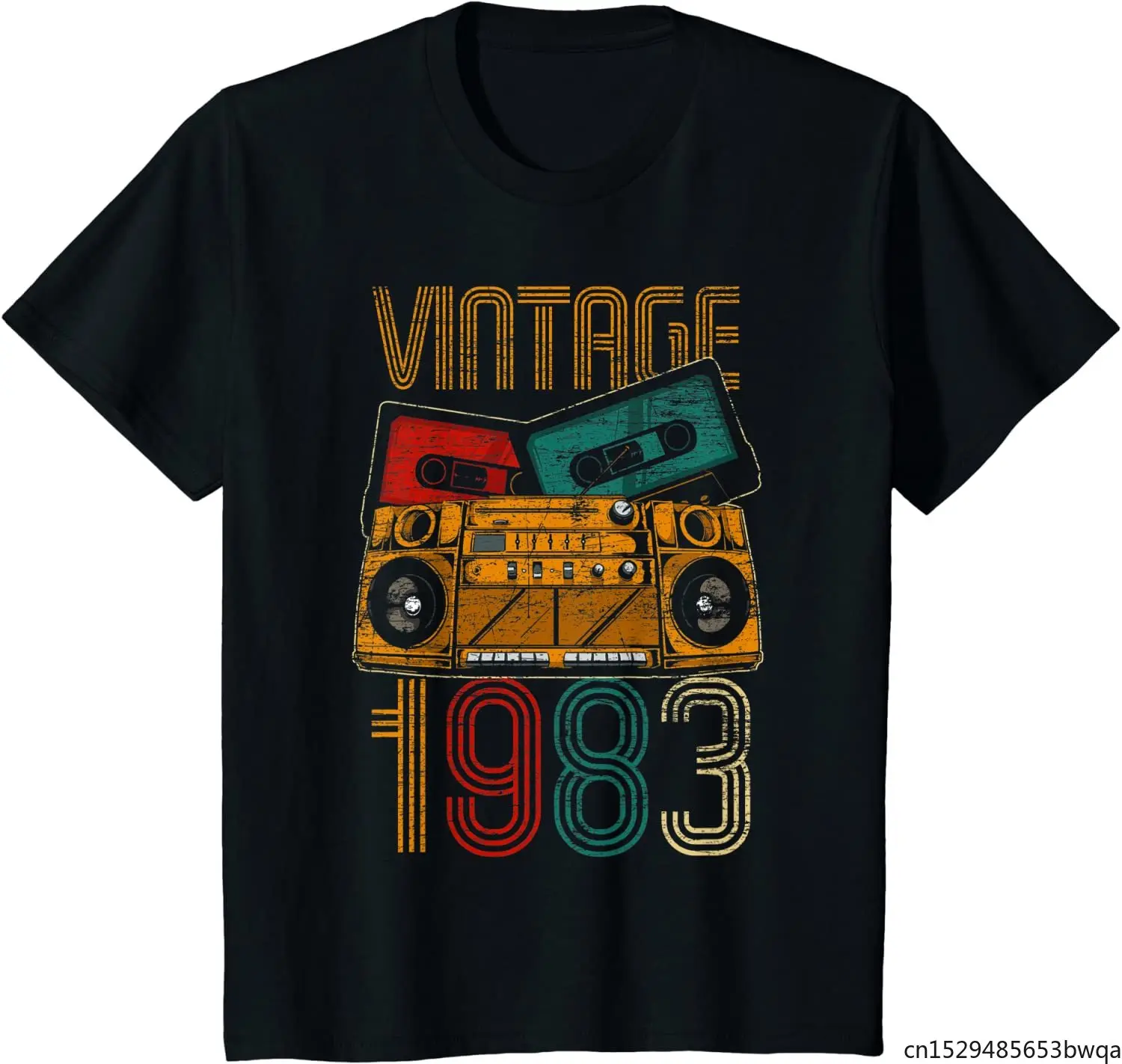 

38th Birthday Gifts Years Old Vintage 1983 T-Shirt Unisex Tee