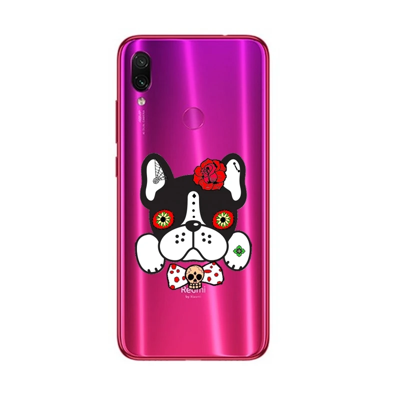 Чехол для Redmi NOTE 7 calavera chien dog|Бамперы| |