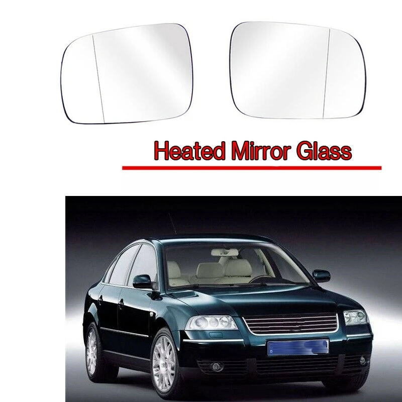 Боковое зеркало заднего вида с подогревом для VW Golf Bora Jetta MK4 Passat B5 1997-2004 1J1857521 1J1857522 |