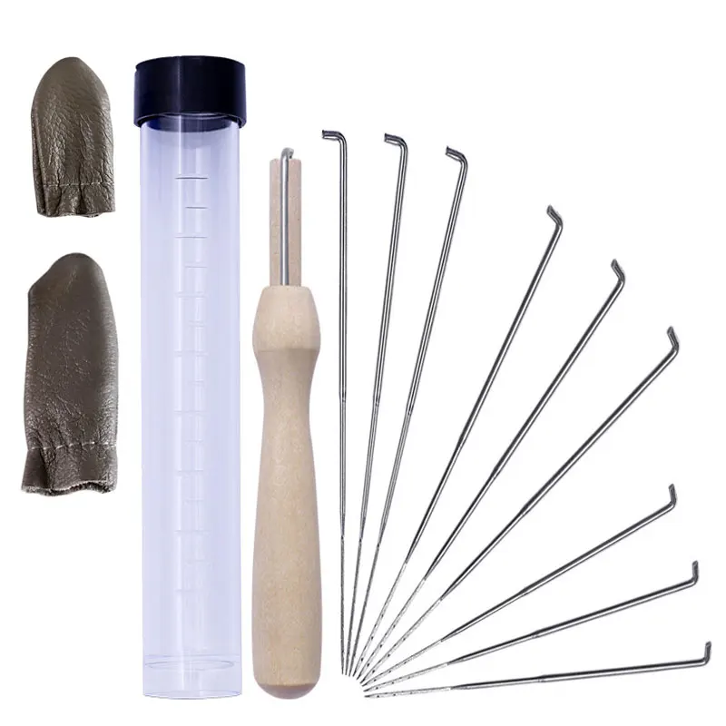 Набор иголка для рукоделия набор из шерсти и войлока 9 шт. 3 размера|Комплект