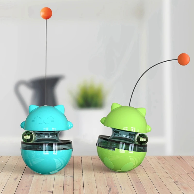 

Pet Interactive Toys Dog Bowl Feeder Cat Feeding Toys Pets Tumbler Leakage Food Ball Pet Training Exercise Fun Bowl Pet Products