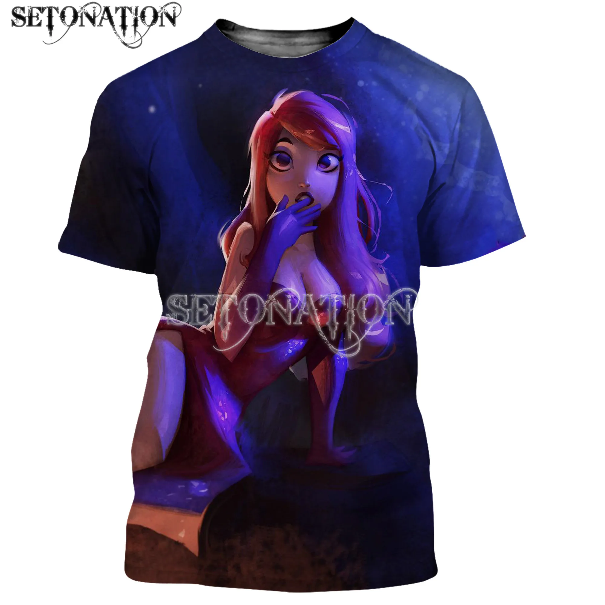 Футболка Мужская/женская с 3D принтом Повседневная стильная рубашка в стиле