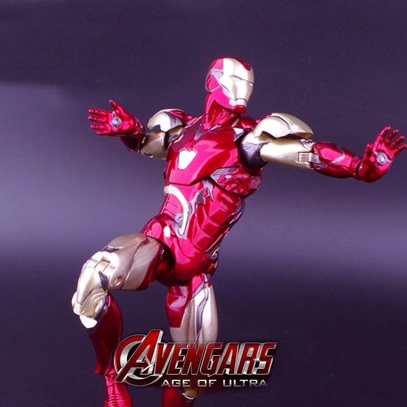 18 см Marvel Legends Hero Kids Toys Ironman фигурки куклы модель Мстители шарниры можно вращать