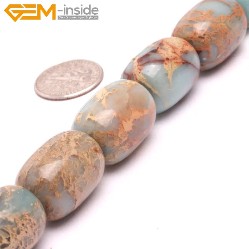 Gem-inside Natural Tube Cylinder Columnar Column Multicolor Shoushan Jaspers Beads For DIY Jewelry Making 15inches | Украшения и