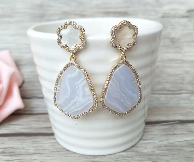 Женские серьги подвески ручной работы 1 пара|dangle earrings|gem stone earringsearrings dangle |