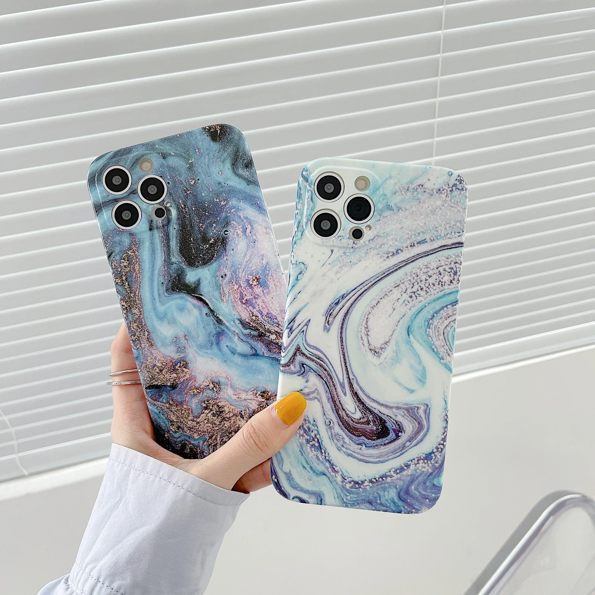 

Luxury Marble Phone Case For iPhone 12 11 Pro Max 7 8 Plus X XR XS Max 12 Pro Silicone Back Cover