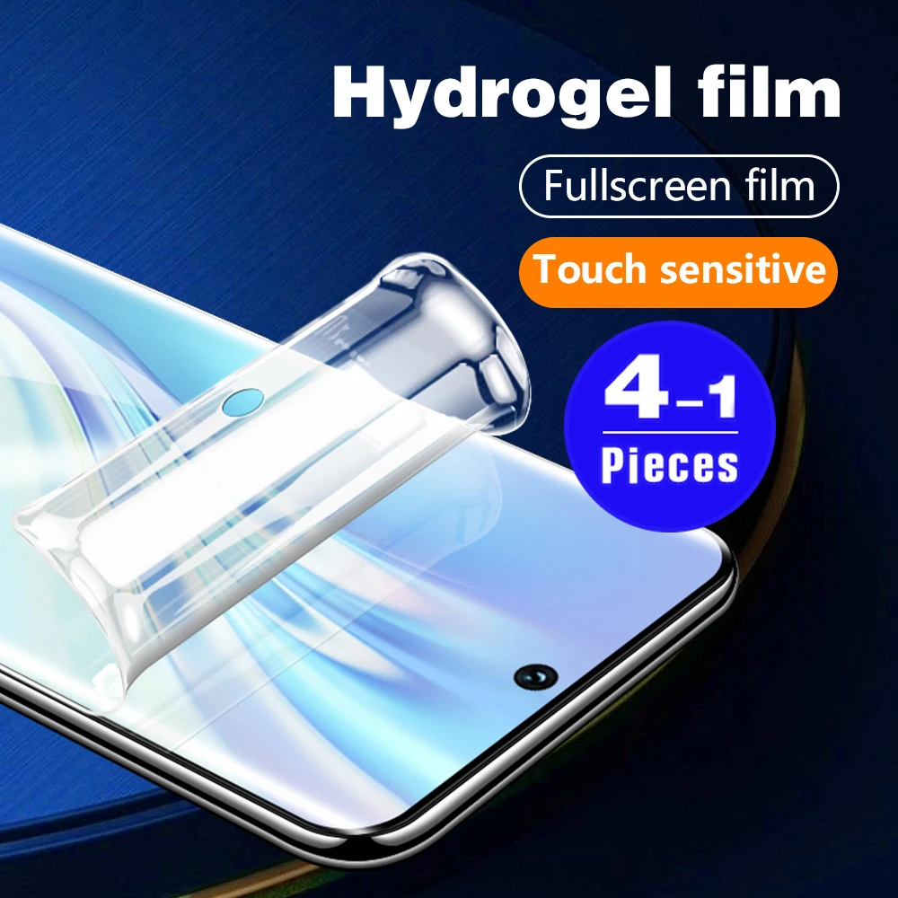 1-4 шт. чехол для Honor V40 50 SE view 30 pro plus 30s 30i 20 lite 20s 20i Youth Гидрогелевая пленка защита для экрана телефона не стекло
