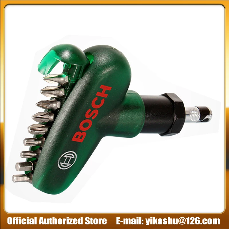 BOSCH электроинструменты 10 шт. трещотка Отвертка Набор бит Бесплатная