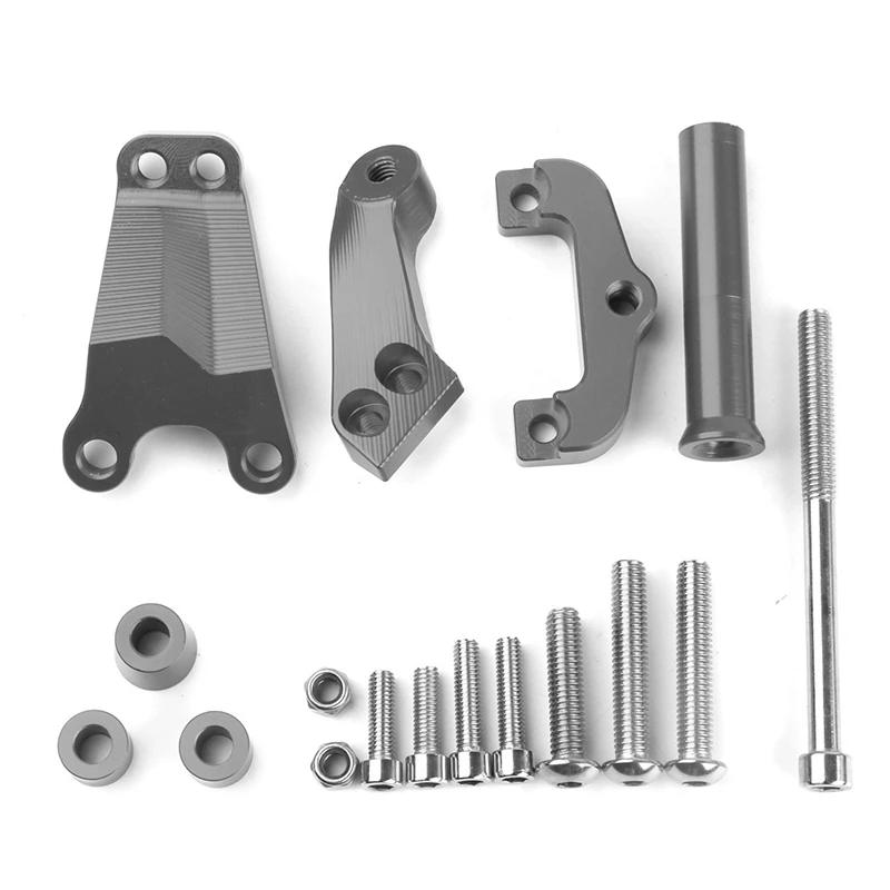 

for Kawasaki ER6N ER-6N 2012 -2016 Steering Damper Bracket Motorcycle CNC Steering Damper Bracket Stabilizer Mount Kit