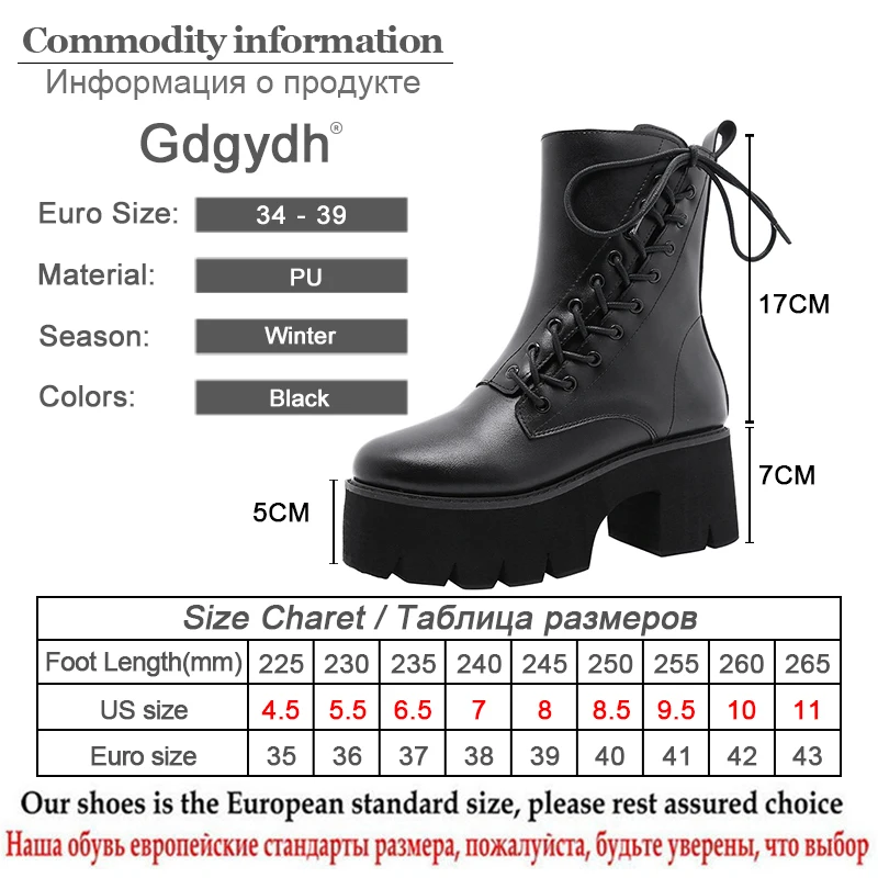 

Gdgydh Thick Heels Ankle Boots Female Women Shoes Heels Platform Boots Harajuku 2021 New Spring Nightclub Shoes On Sale Hot Sale