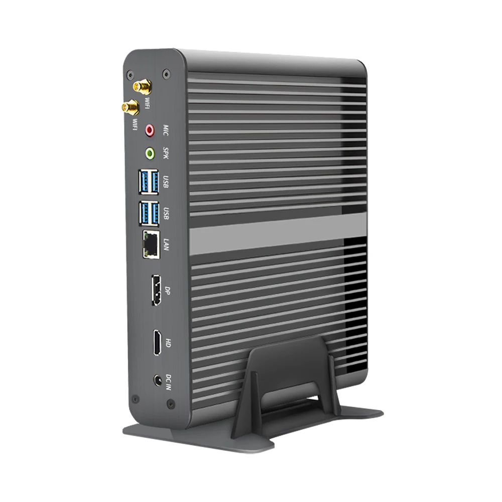 Verkaufen MSECORE I7 10710U Gaming Mini PC Windows 10 Desktop Computer Spiel Pc Industrielle Pc Barebone Linux Intel HTPC DP HDMI 4K WIFI