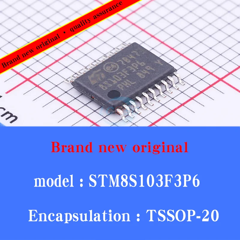 

5 шт./партия, микроконтроллер STM8S103F3P6 8S103F3P6