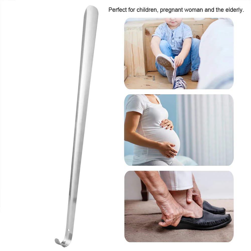 Новый профессиональный Прочный рожок для обуви из нержавеющей стали пожилых