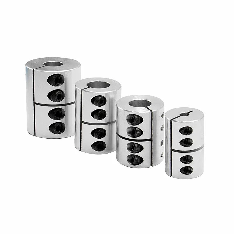 1PC Diameter 32mm Length 40mm 4 screw Clamping Rigid Coupling Aluminum For Engraving Machine Shaft Coupler Motor Connector - купить по