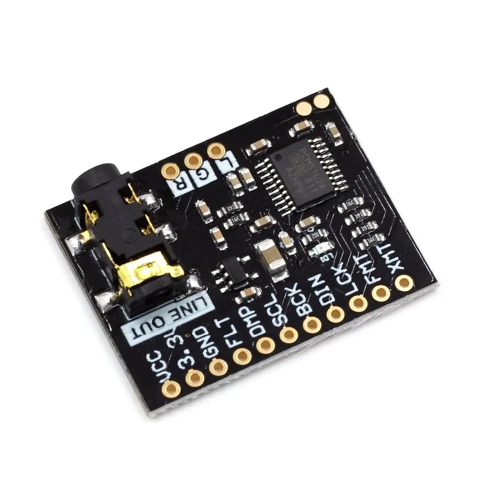 PCM5102A DAC декодер ies 32 бит плеер модуль за ES9023 PCM1794 Raspberry Pi стерео совместимая плата |