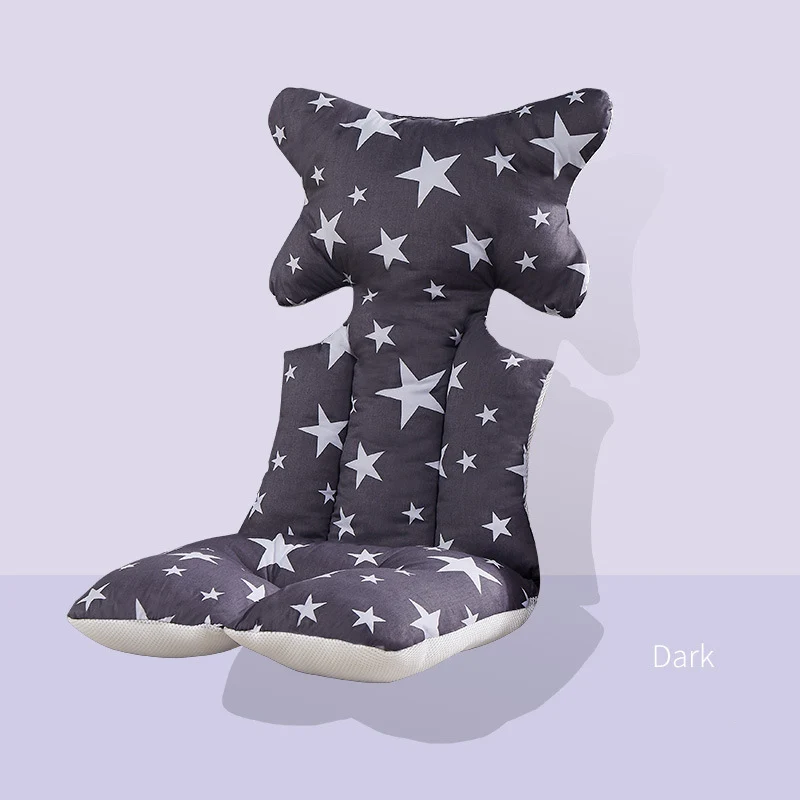 Головка Поддержка Коляска из хлопка и льна для малышей с подкладкой на