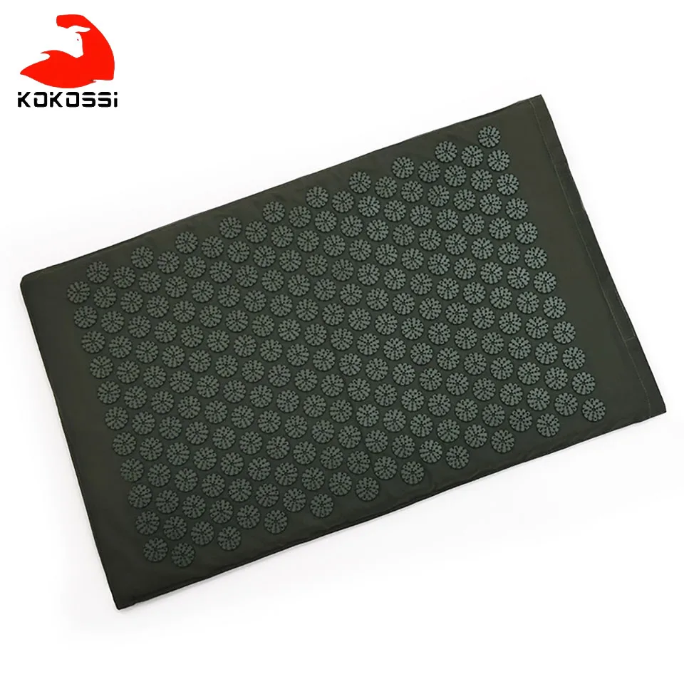 KoKossi Йога массажный коврик акупрессурном коврике для облегчения боли в спине шеи