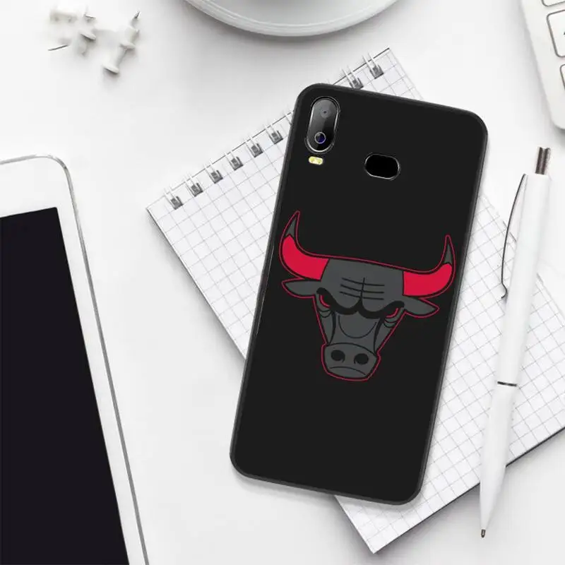 

HPCHCJHM cool digital art line bull head Phone Case Capa For Samsung A10 A20 A30 A40 A50 A70 A80 A71 A51 A6 A8 2018