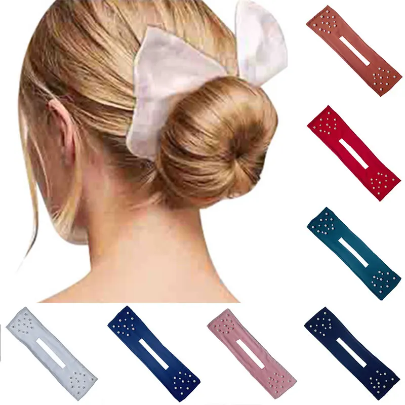 

Women Printed Fabric Cute Headband Korean Twist Clip Bow Twist Clip Bow Multicolor Convenient Simplicity Hair Accessories