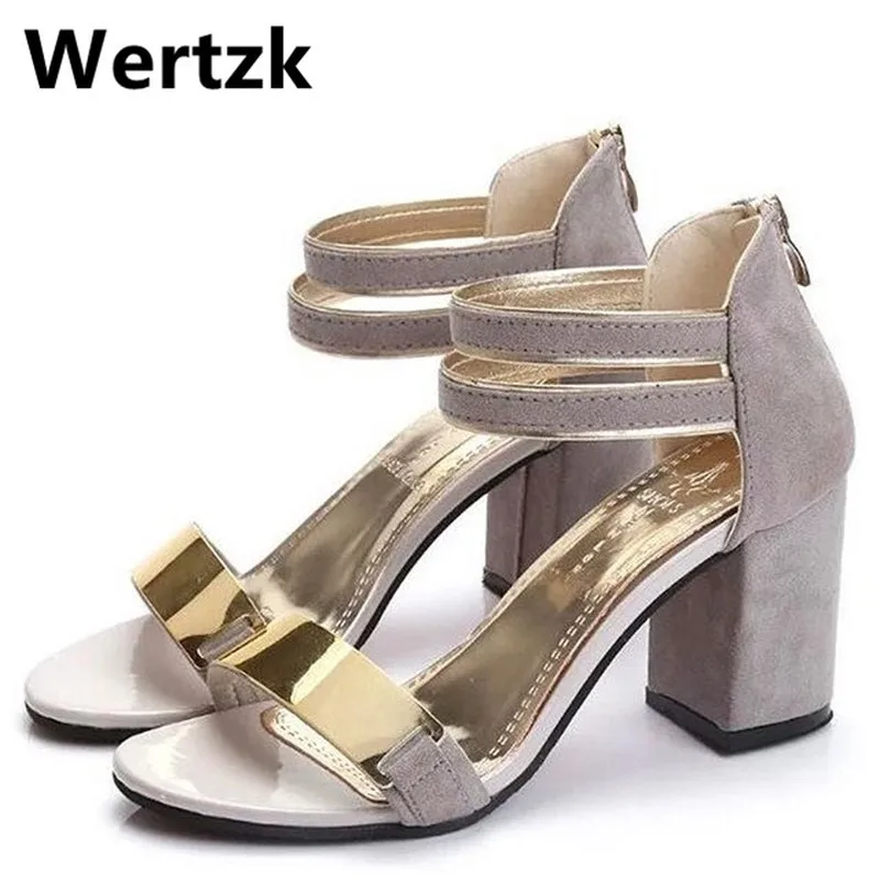 Женские сандалии гладиаторы с ремешком на щиколотке ertzk вечерние босоножки