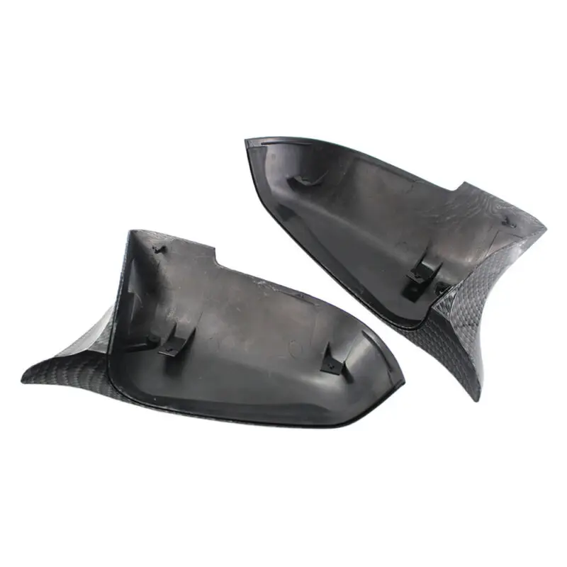 1 пара крышка зеркала заднего вида из АБС пластика Углеволокно для BMW F10 F11 LCI 2014 2016