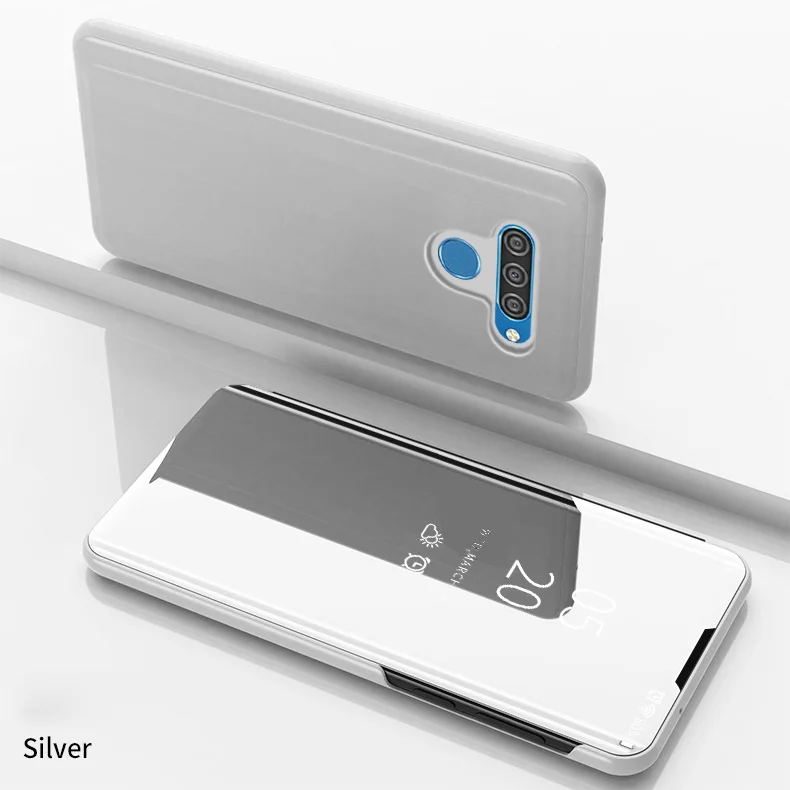 K50 флип-зеркальный корпус для LG K50 чехол умный магнетизм прозрачный чехол-подставка с окошками задняя крышка для телефона чехол для LG K 50 50k чехол Coque