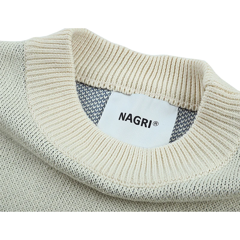 

Dinosaur Print Sweater Men 2020 Winter Pullover Men's Sweaters Oversized Boy Student Sweater Navy Apricot