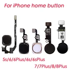 Кнопка Home с гибким кабелем для iPhone 5S, 6, 6Plus, 6s plus, 7, 7 Plus, 8, 8 Plus